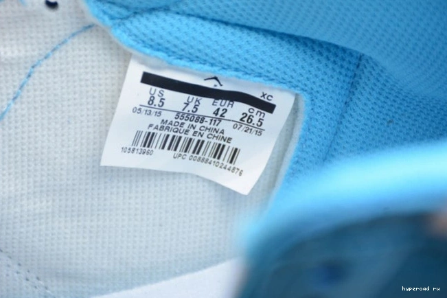 Air 'UNC' High 1 555088-117 Jordan OG Retro 0922